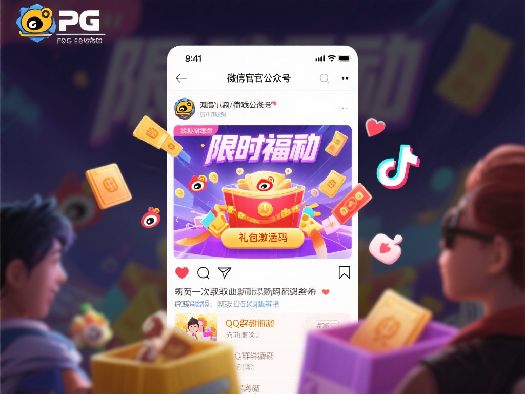 除了官方活动，pg电子游戏的社交媒体账号也是获取激