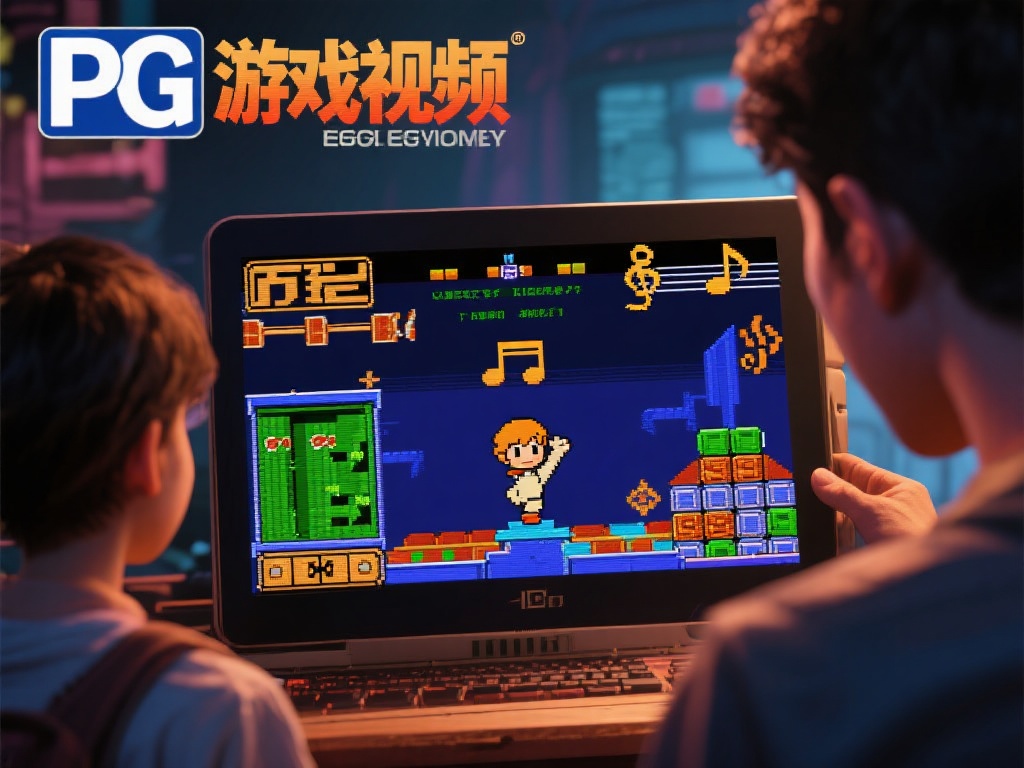 在视频内容中，这些经典游戏往往通过画面复刻和解说，