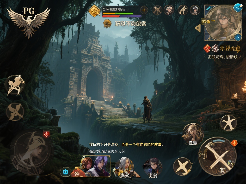 除了玩法上的创新，PG不死鸟在视觉表现和叙事上也下